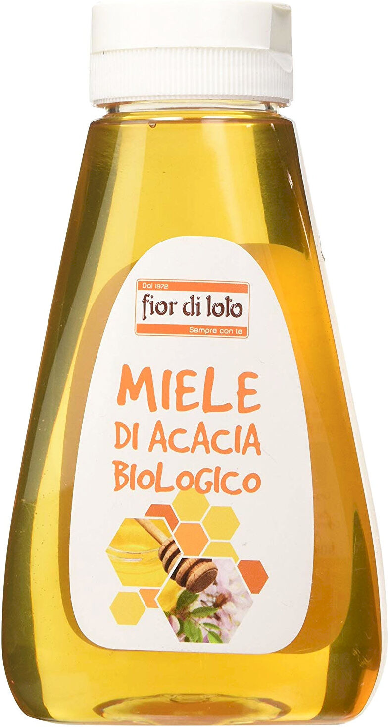 FIOR DI LOTO Miele Di Acacia Biologico 350 Grammi