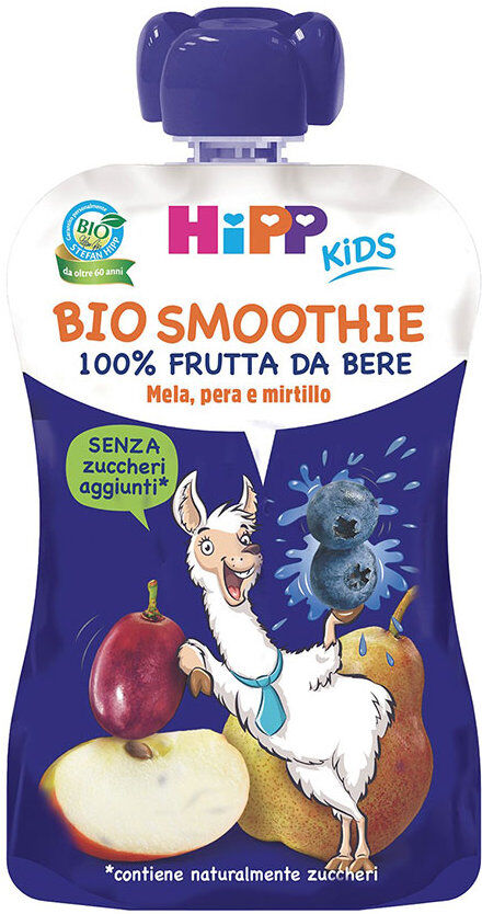 HIPP Kids - Bio Smoothie - Mela Pera E Mirtillo 120 Ml