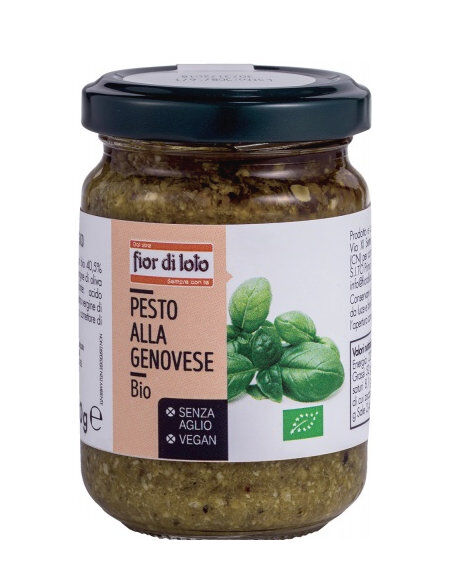 FIOR DI LOTO Pesto Alla Genovese Bio 130 Grammi