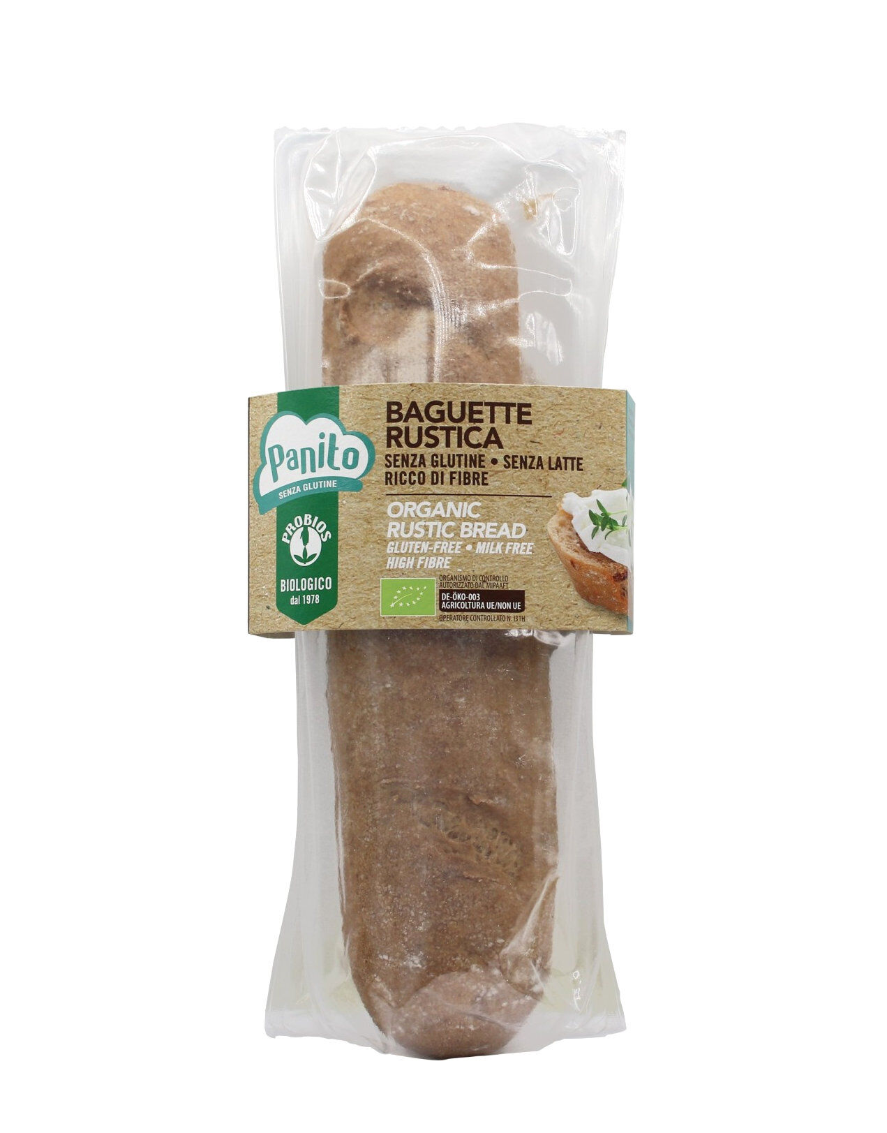 PROBIOS Panito - Baguette Rustica 160 Grammi