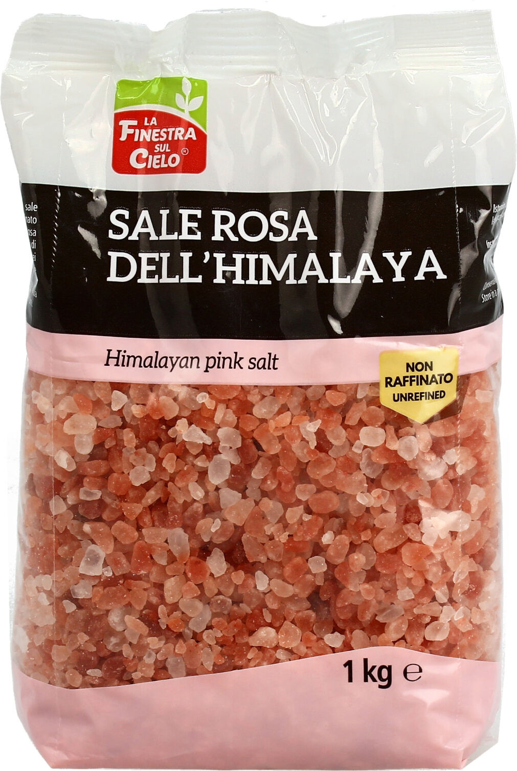 LA FINESTRA SUL CIELO Sale Rosa Dell'Himalaya Grosso 1000 Grammi