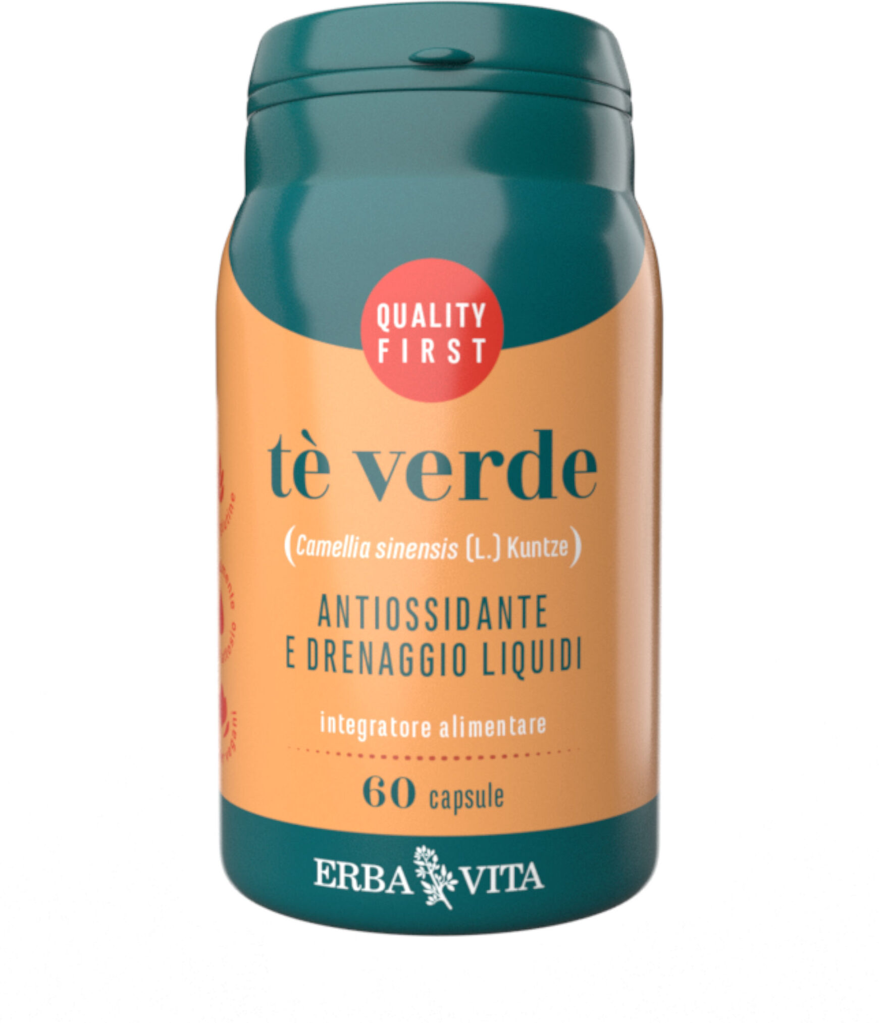 ERBA VITA Tè Verde - 60 Capsule 60 Capsule