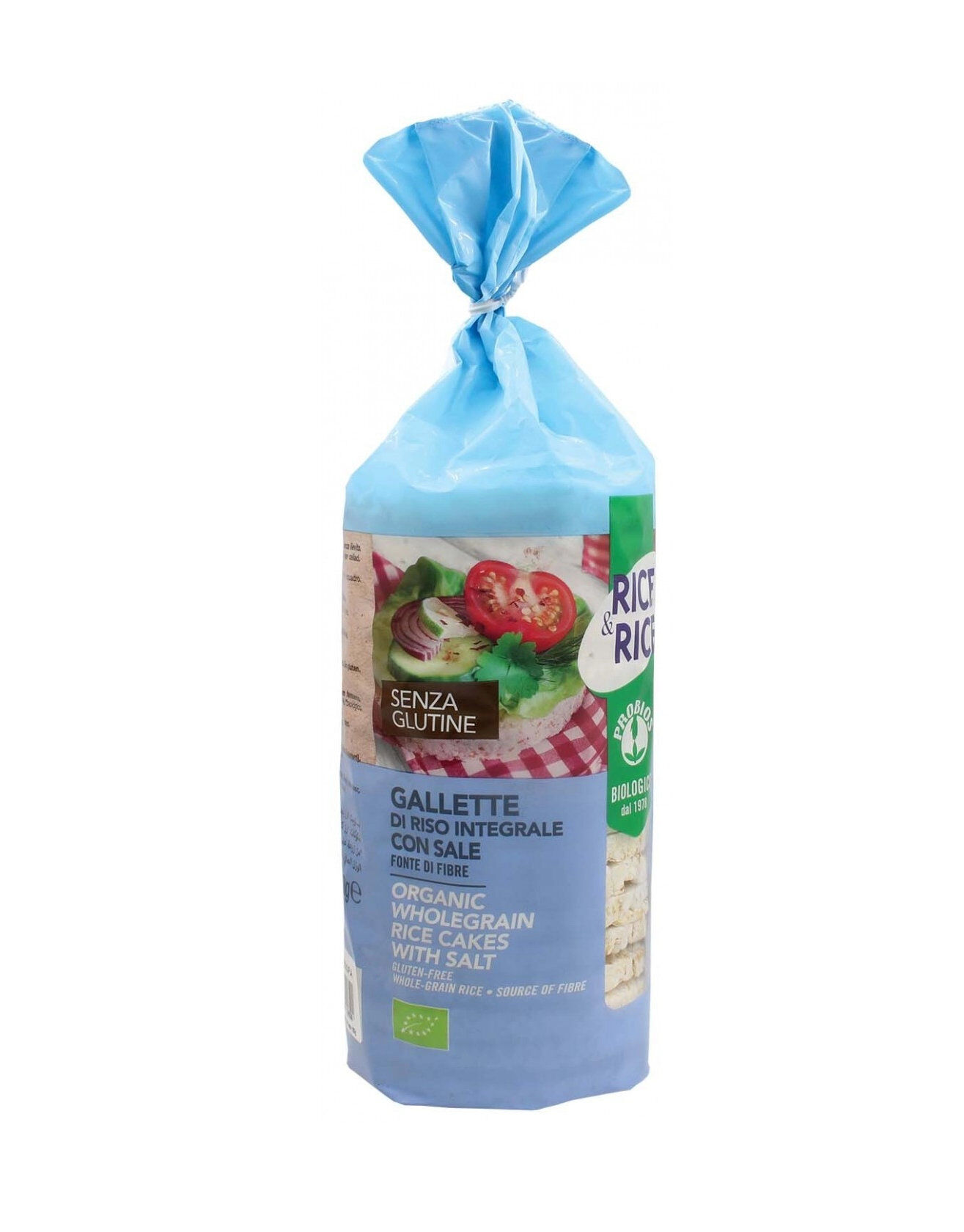 PROBIOS Rice & Rice - Gallette Di Riso Con Sale Senza Glutine 100 Grammi