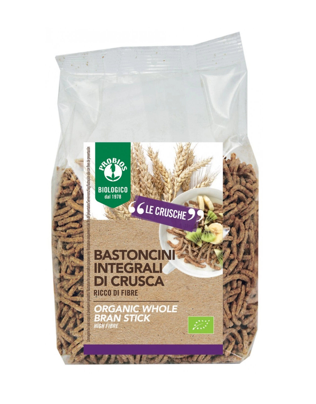 PROBIOS Easy To Go - Bastoncini Di Crusca Di Grano 250 Grammi