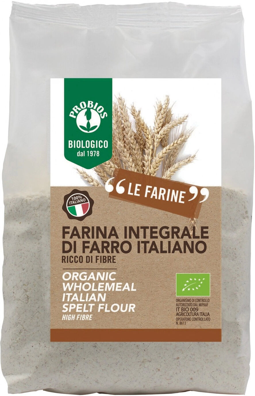 PROBIOS Farina Di Farro Integrale 500 Grammi