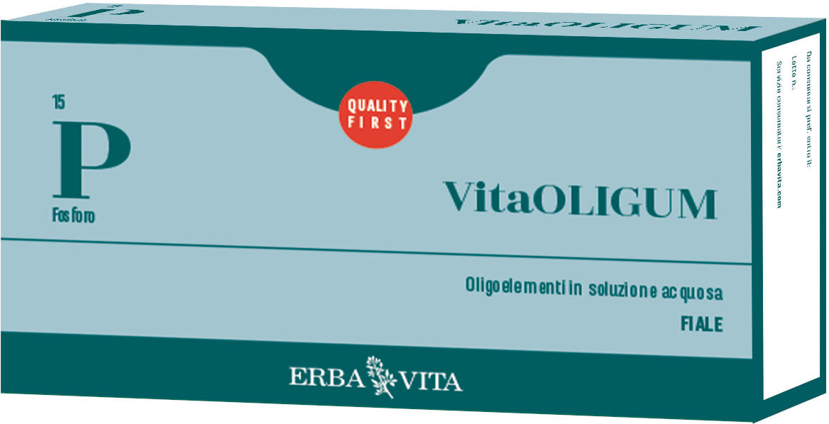 ERBA VITA Vitaoligum - Fosforo 20 Fiale Da 2ml