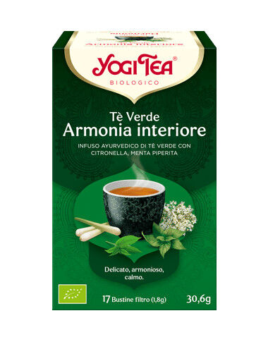 Yogi Tea - Tè Verde Armonia Interiore 17 Bustine Da 1,8 Grammi