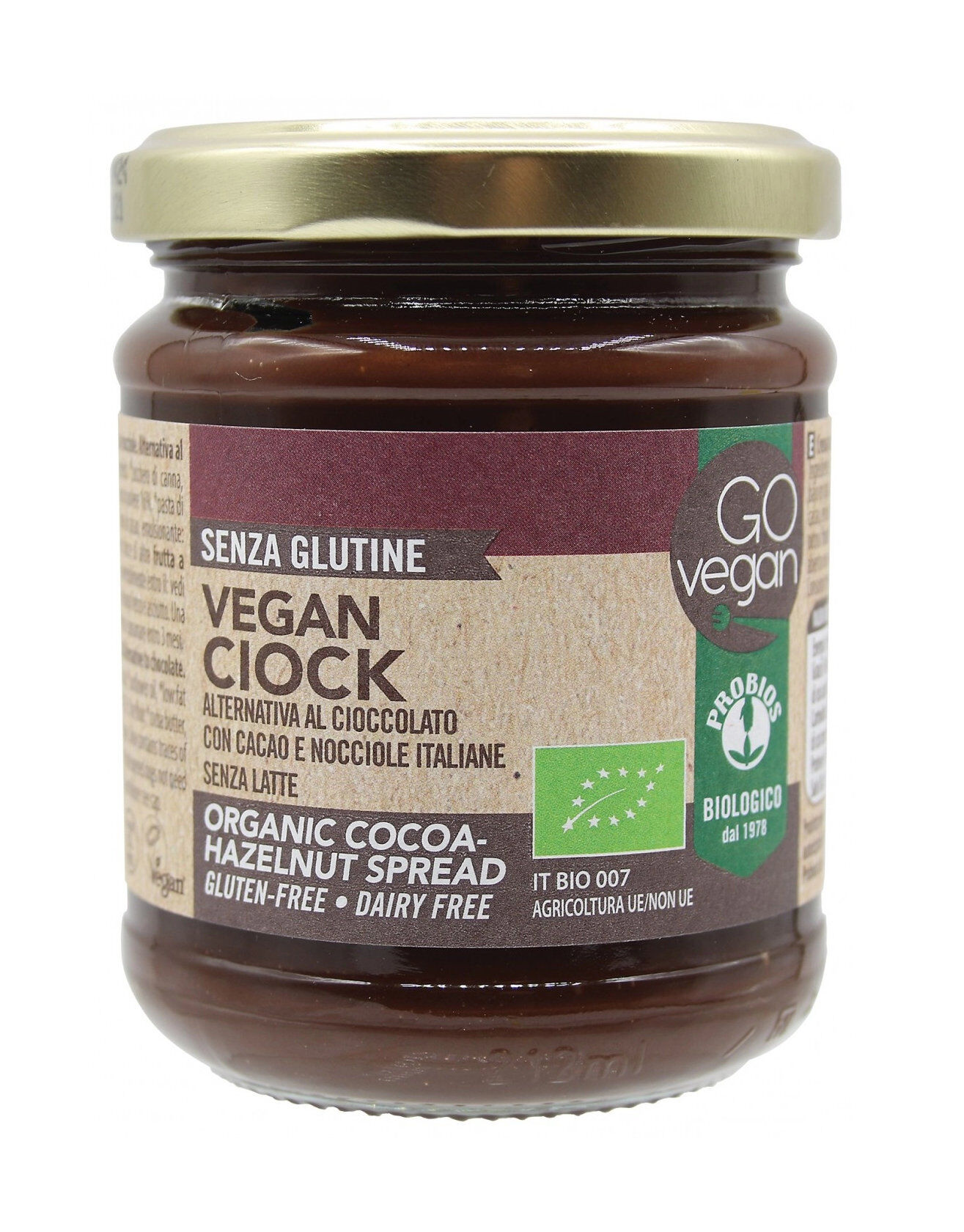 PROBIOS Go Vegan! - Vegan Ciock 200 Grammi