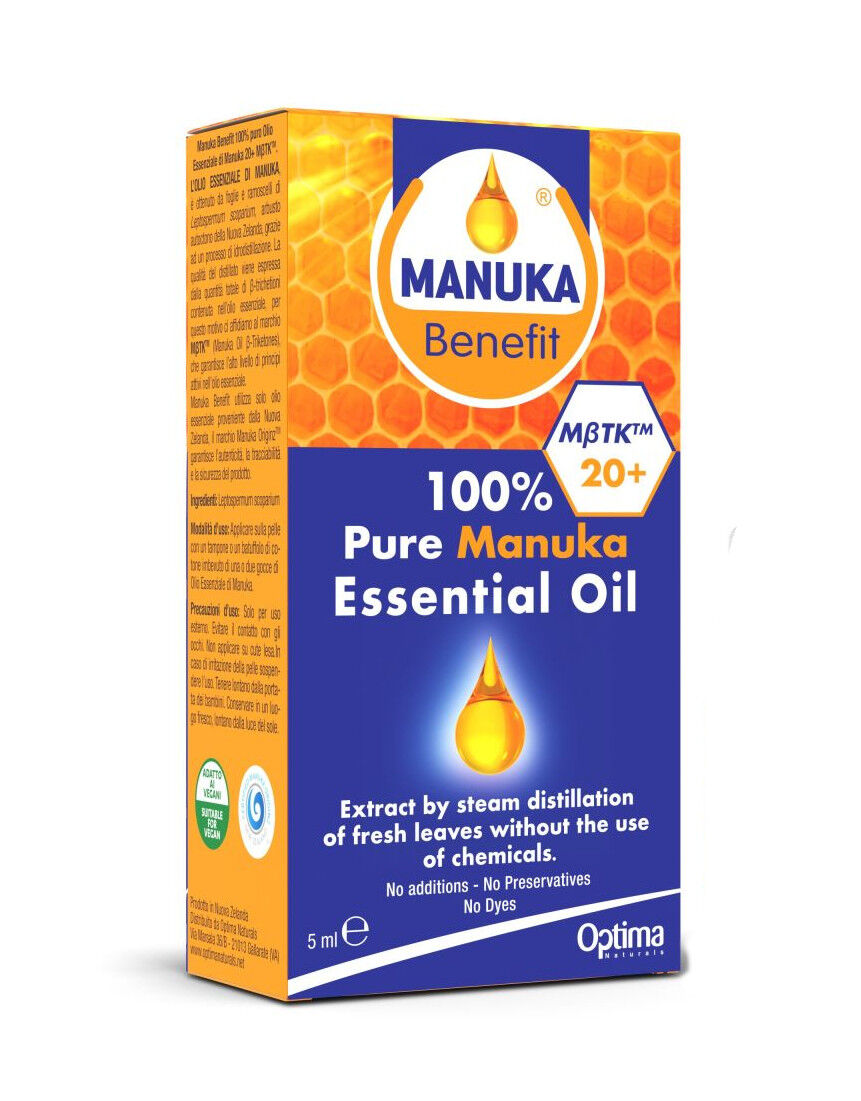 OPTIMA Manuka Benefit - 100% Puro Olio Essenziale 5ml