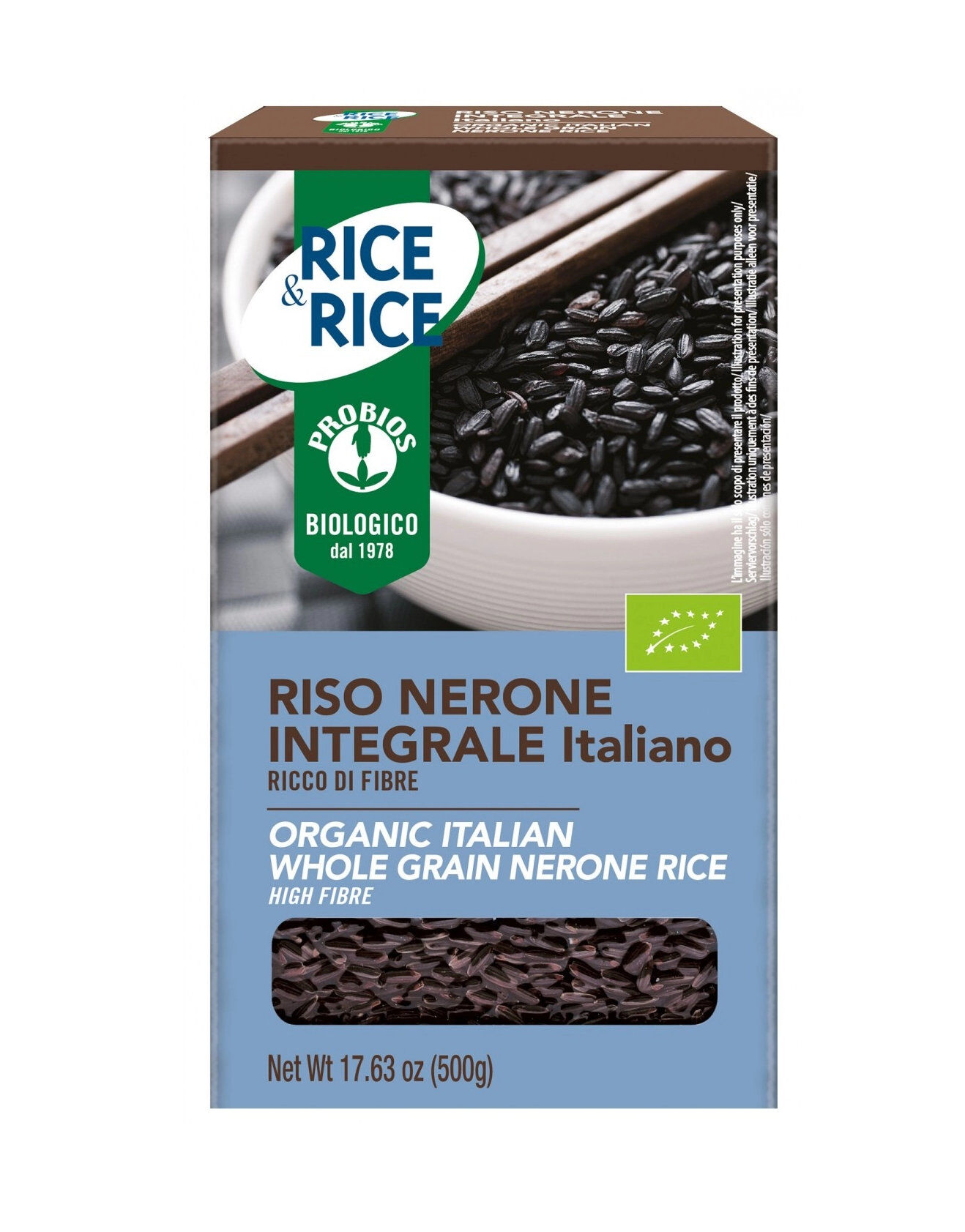 PROBIOS Rice & Rice - Riso Nerone 500 Grammi