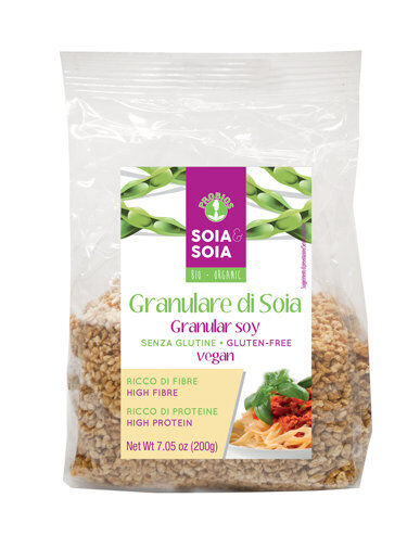 PROBIOS Soia & Soia - Granulare Di Soia Senza Glutine 200 Grammi