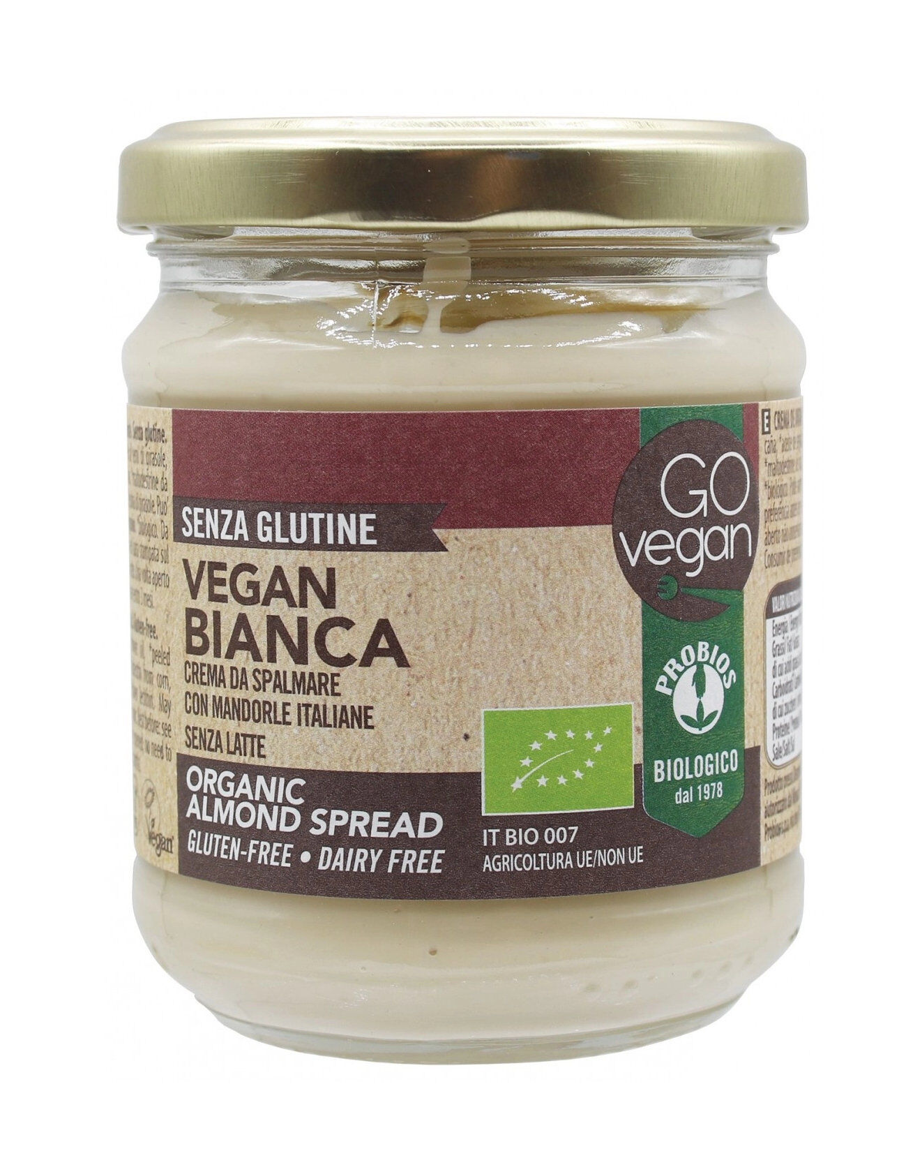 PROBIOS Go Vegan! - Vegan Ciock Bianca 200 Grammi