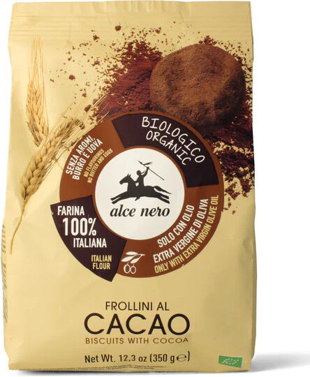 ALCE NERO Frollini Al Cacao 350 Grammi