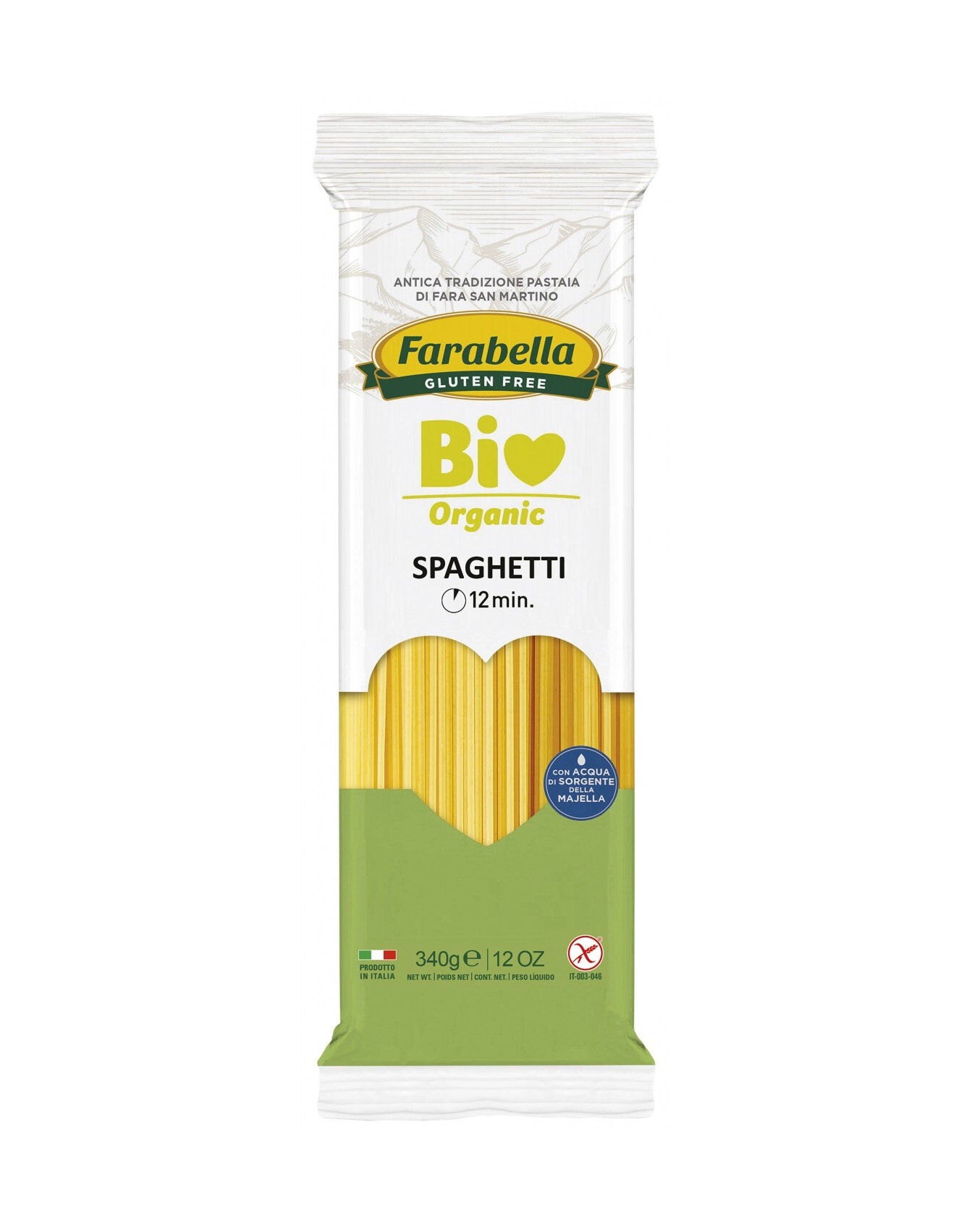 PROBIOS Farabella Bio - Spaghetti 340 Grammi