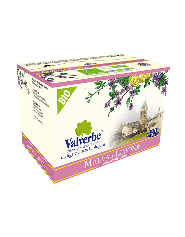 VALVERBE Malva E Limone 20 Bustine Da 1 Grammo