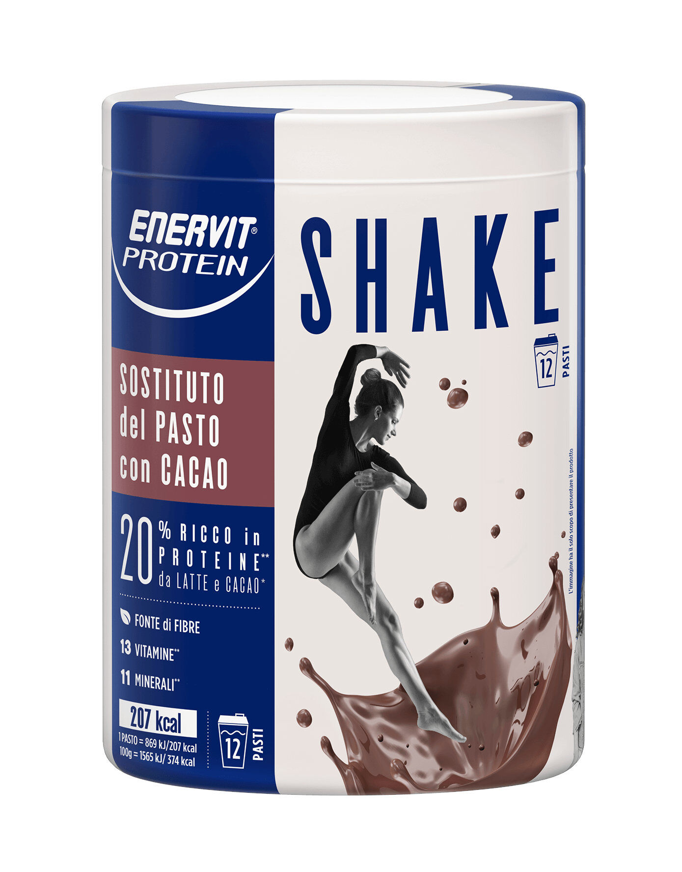 ENERVIT Protein Meal Shake 420 Grammi Cacao