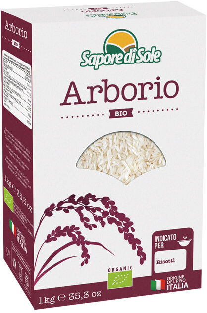 SAPORE DI SOLE Arborio Riso Superfino 1000 Grammi