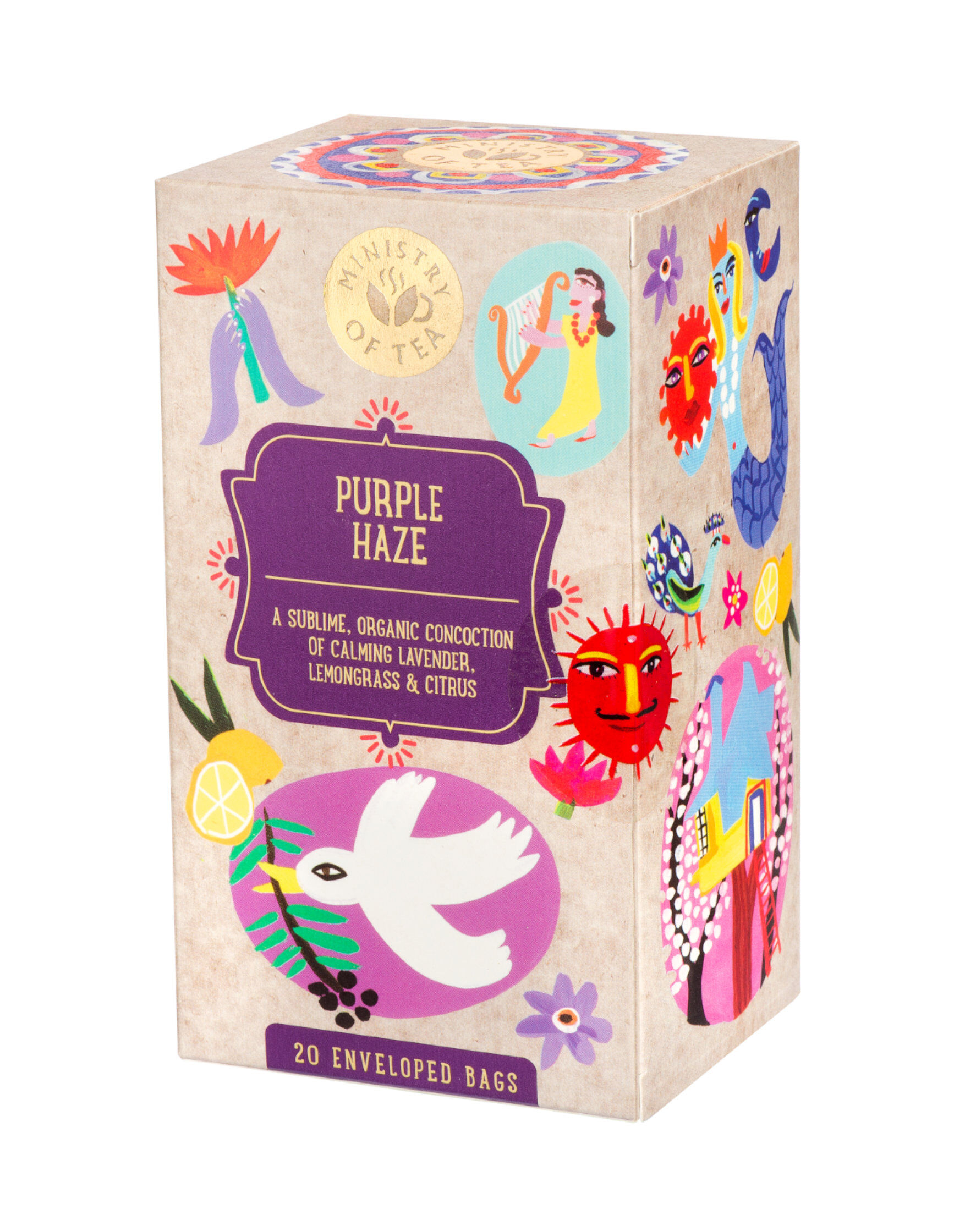 MINISTRY OF TEA Infuso Purple Haze 20 Filtri