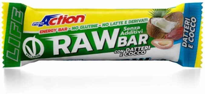 PROACTION Raw Bar 30 G Datteri E Cocco