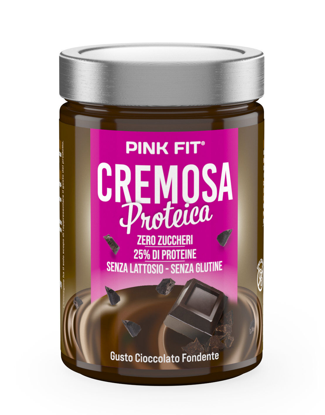 PROACTION Pink Fit Cremosa 300 G Gianduia E Granella Di Nocciola