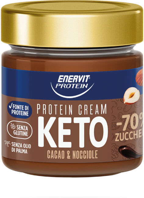 ENERVIT Keto - Vasetto Crema 180 G Cacao E Nocciole