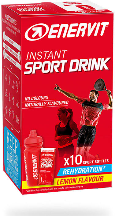 ENERVIT Instant Sport Drink Astuccio Da 10 Buste Da 16 G Limone