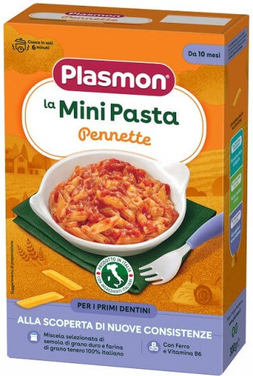 PLASMON La Mini Pasta - Pennette 300 G