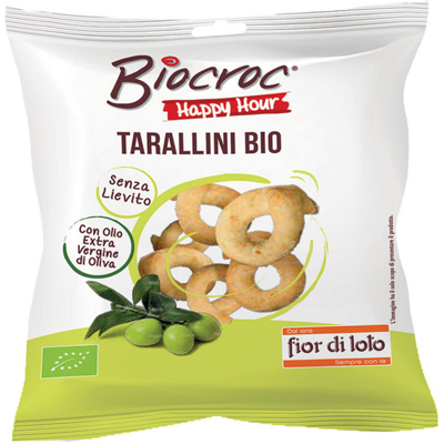 FIOR DI LOTO Biocroc - Tarallini Bio 30 Grammi FIOR DI LOTO Biocroc - Tarallini Bio 30 Grammi
