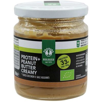 PROBIOS Protein + Peanuts Butter Creamy 200 Grammi PROBIOS Protein + Peanuts Butter Creamy 200 Grammi