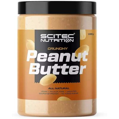 SCITEC NUTRITION Peanut Butter Crunchy 1000 Grammi SCITEC NUTRITION Peanut Butter Crunchy 1000 Grammi