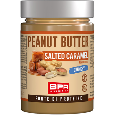 BPR NUTRITION Peanut Butter And Salted Caramel Crunchy 280 Grammi BPR NUTRITION Peanut Butter And Salted Caramel Crunchy 280 Grammi