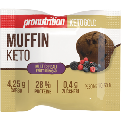 PRONUTRITION Muffin Keto Multicereali 50 G PRONUTRITION Muffin Keto Multicereali 50 G