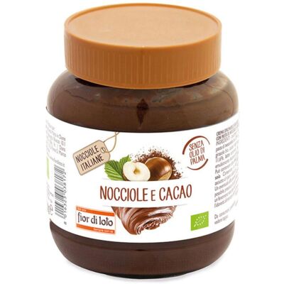 FIOR DI LOTO Crema Di Nocciole E Cacao 400 Grammi FIOR DI LOTO Crema Di Nocciole E Cacao 400 Grammi