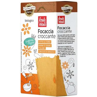 BAULE VOLANTE Focaccia Croccante Classica 75 Grammi BAULE VOLANTE Focaccia Croccante Classica 75 Grammi