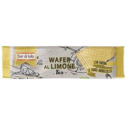 FIOR DI LOTO Wafer Al Limone 30 G FIOR DI LOTO Wafer Al Limone 30 G