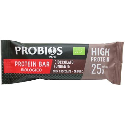 Barre Proteica Biologica al Cioccolato Fondente - 40g Barre Proteica Biologica al Cioccolato Fondente - 40g