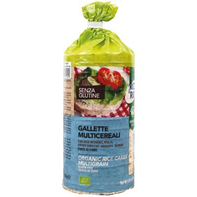 Probios Srl Gallette di riso multicereali biologiche - Senza glutine Probios Srl Gallette di riso multicereali biologiche - Senza glutine