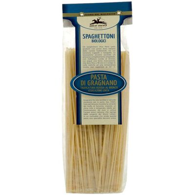 ALCE NERO Spaghettoni Pasta Di Gragnano I.G.P. 500 Grammi ALCE NERO Spaghettoni Pasta Di Gragnano I.G.P. 500 Grammi