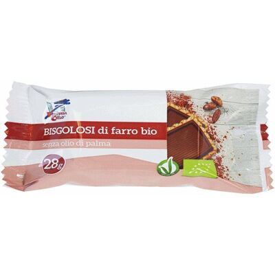 LA FINESTRA SUL CIELO Bisgolosi Di Farro Bio 1 Snack Da 28 Grammi LA FINESTRA SUL CIELO Bisgolosi Di Farro Bio 1 Snack Da 28 Grammi