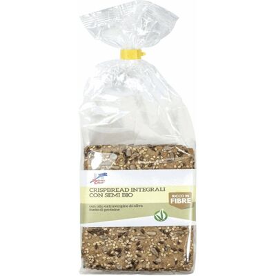 LA FINESTRA SUL CIELO Crispbread Integrali Con Semi Bio 200 Grammi LA FINESTRA SUL CIELO Crispbread Integrali Con Semi Bio 200 Grammi