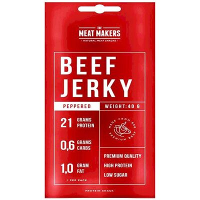 PRONUTRITION The Meat Makers - Beef Jerky 40 Grammi PRONUTRITION The Meat Makers - Beef Jerky 40 Grammi