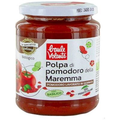 Polpa di Pomodoro Baule Volante 340g - Polpa, Toscana, Pomodori interi Polpa di Pomodoro Baule Volante 340g - Polpa, Toscana, Pomodori interi
