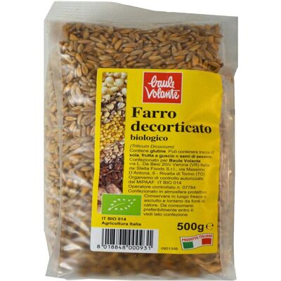 BAULE VOLANTE Farro Decorticato Biologico 500 Grammi BAULE VOLANTE Farro Decorticato Biologico 500 Grammi
