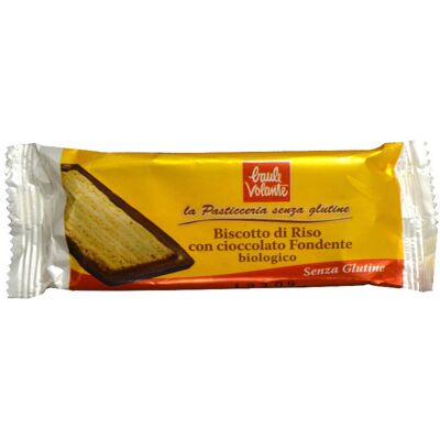 BIOTOBIO SRL - Cioccolato fondente con biscotto di riso BIOTOBIO SRL - Cioccolato fondente con biscotto di riso