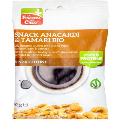 La Finestra Sul Cielo Snack Bio di Anacardi & Tamari - Vegan, Senza Glutine La Finestra Sul Cielo Snack Bio di Anacardi & Tamari - Vegan, Senza Glutine
