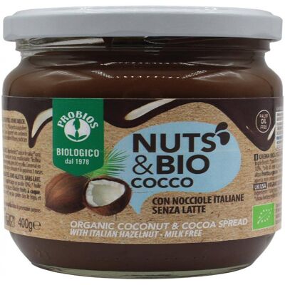 Probios Crema di nocciole e cocco - Crema di nocciole e cocco Probios Crema di nocciole e cocco - Crema di nocciole e cocco