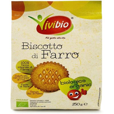 Biscotti di farro 100% - Colazione Biscotti di farro 100% - Colazione