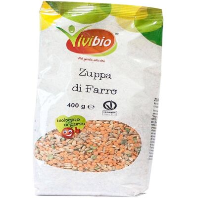 VIVIBIO Zuppa Di Farro 400 Grammi VIVIBIO Zuppa Di Farro 400 Grammi