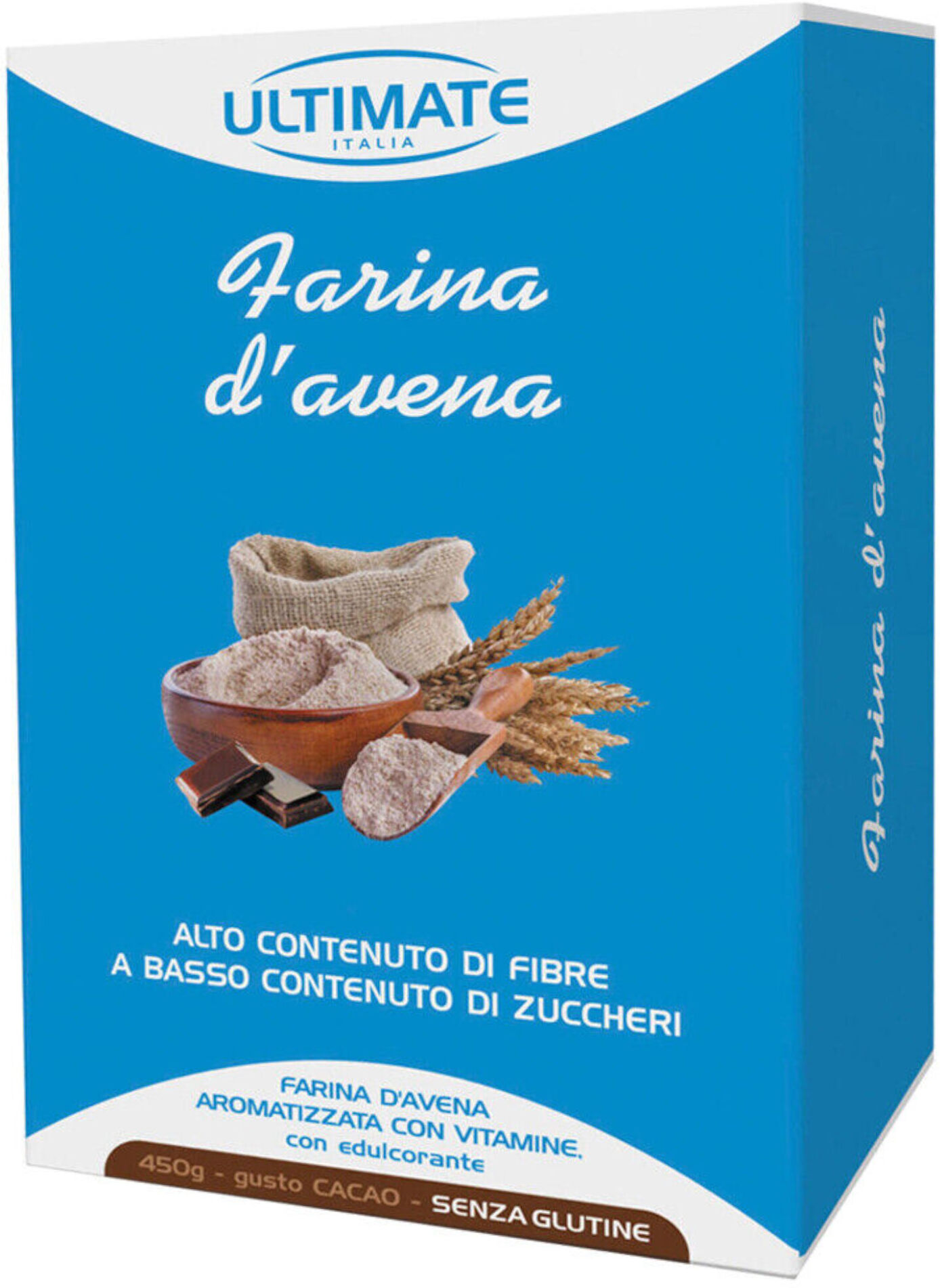 ULTIMATE ITALIA Farina D'Avena 450 Grammi Cacao