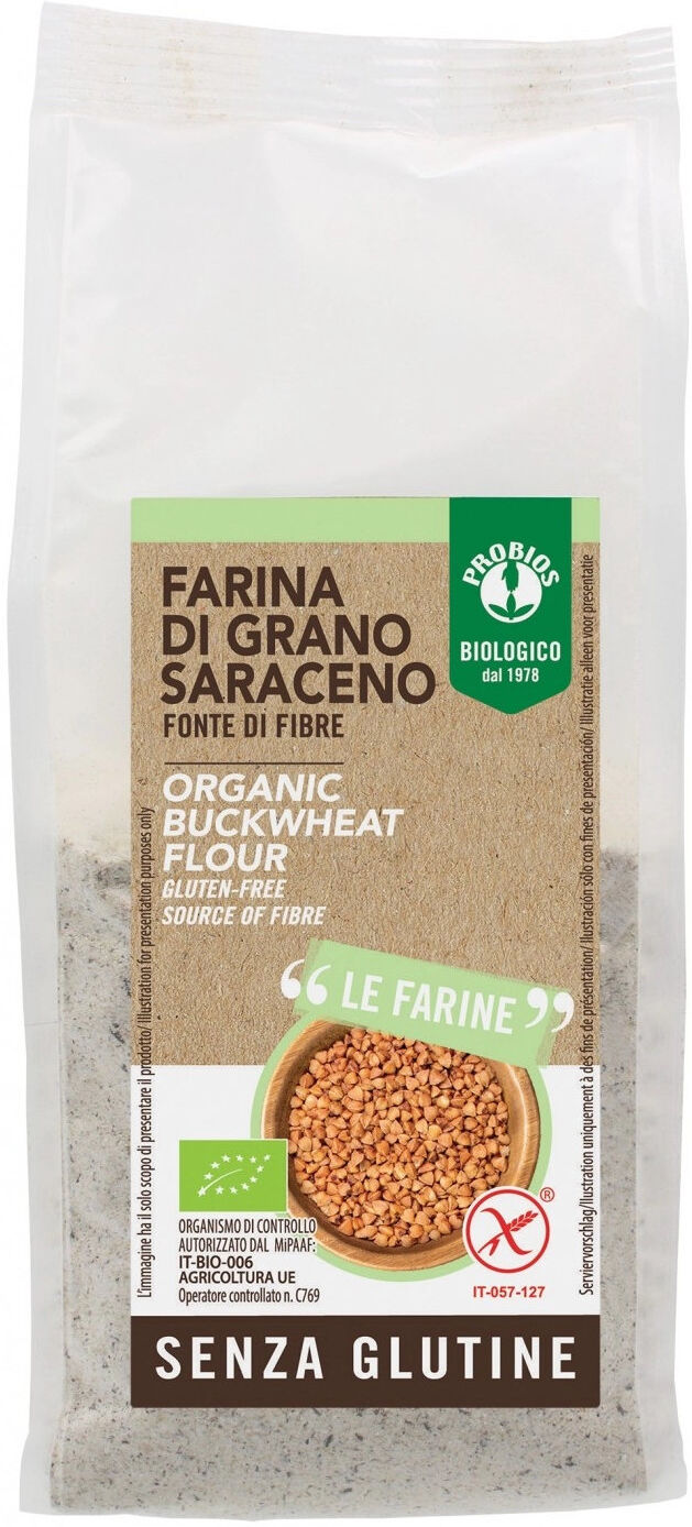 PROBIOS Farina Senza Glutine Di Grano Saraceno 375 Grammi